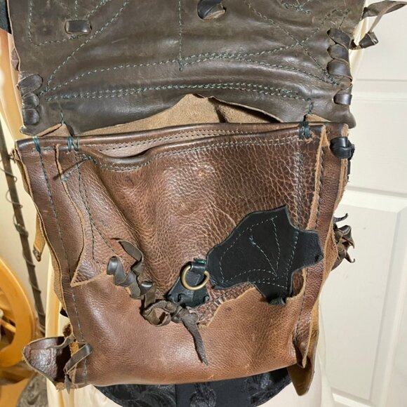 Urial Magic handmade Leather backpack fairy main image 10